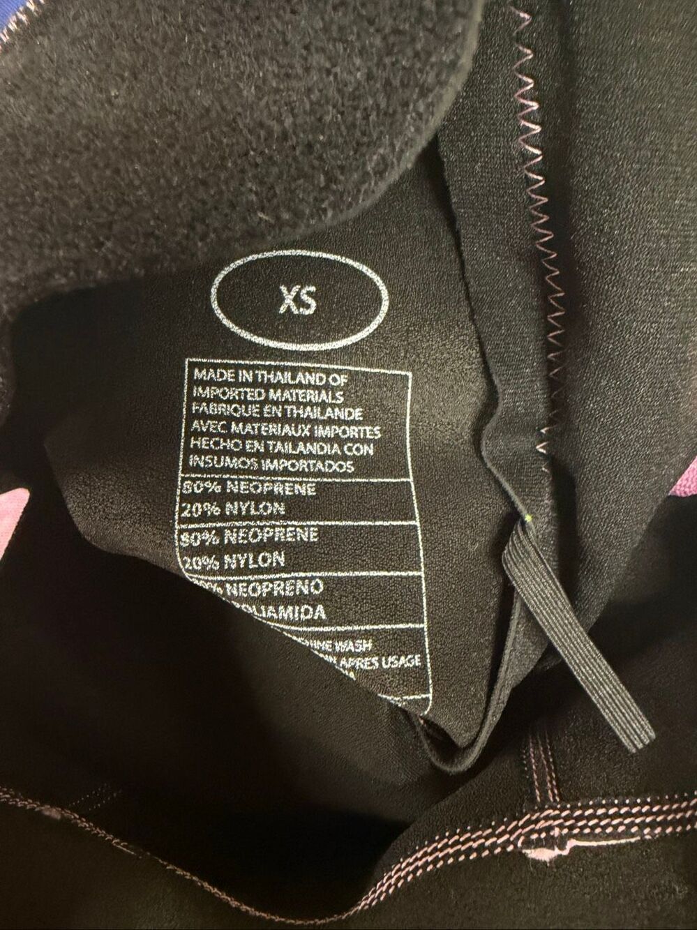 Cynthia Rowley Wave Wetsuit in Pink & Blue NWT Size X-Small - Picture 9 of 9
